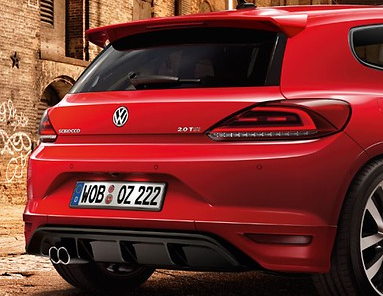 VW Scirocco 3 III Heckspoiler Heckflügel Dachspoiler Original Spoiler NEU