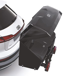 Original Audi Heckbox Transportbox für Fahrradträger Anhängerkupplung 4K4071207