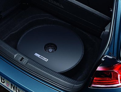 Volkswagen Plug & Play Soundsystem Reserveradmulde, 300W Sinus Golf 7