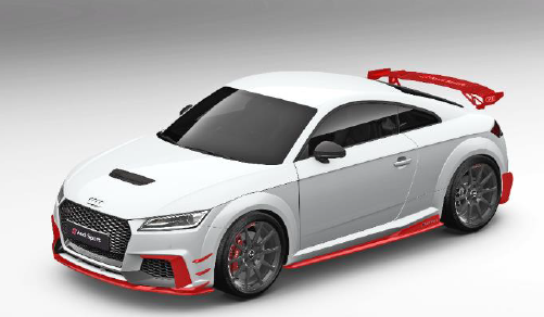 Audi Sport TTRS Performance Aerokit Carbon / schwarz glänzend (Variante 1) Aktionspreis