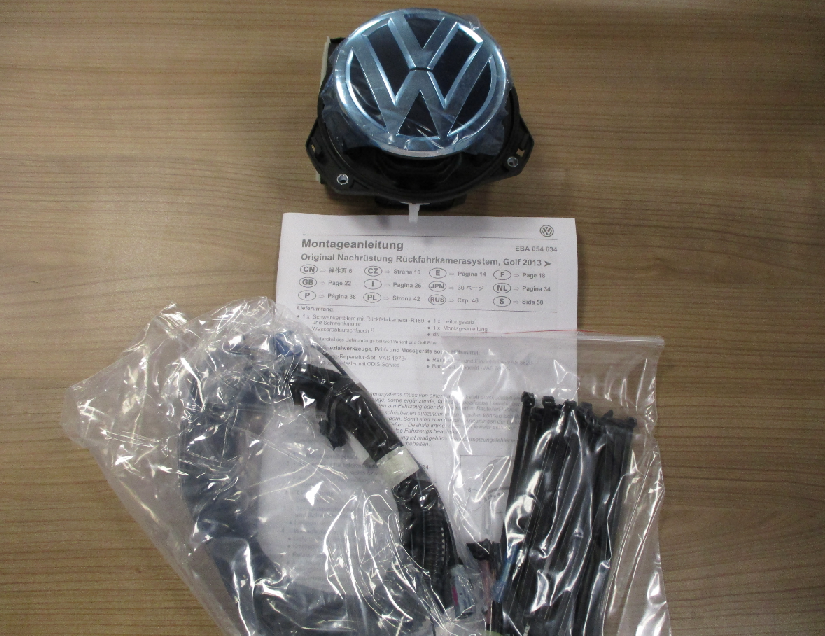 Original VW Rückfahrkamera Golf VII 7 Variant Nachrüstsatz 5G9054634B NEU