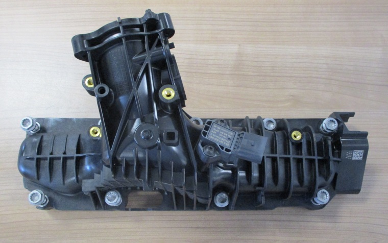 VW Ansaugkrümmer Ansaugbrücke 04L129709C Drucksensor VW T6 Crafter Multivan TDI