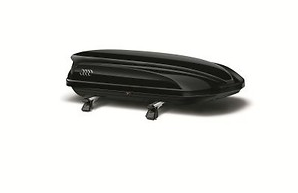 Audi Original Dachbox 405 Liter Skibox Gepäckbox Brillantschwarz 8K0071200 Y9B