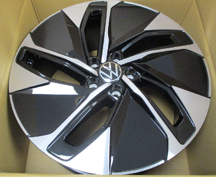 Original VW ID4 Alufelge 19Zoll Design"Hamar" schwarz glanz 1 Stück (NEU)