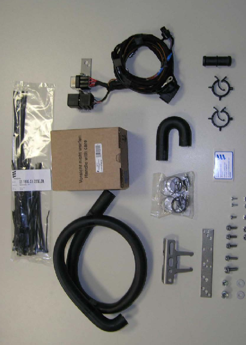 Eberspächer Standheizung Aufrüstkit Trafic Opel Vivaro Talento AC Aufrüstsatz NEU