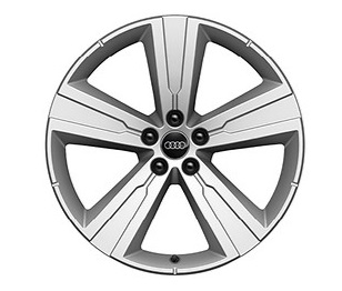Audi Q7,SQ7 Alufelge 20 Zoll 5-Arm Crema Design vom Audi Partner (1 Stück) NEU Aktionspreis