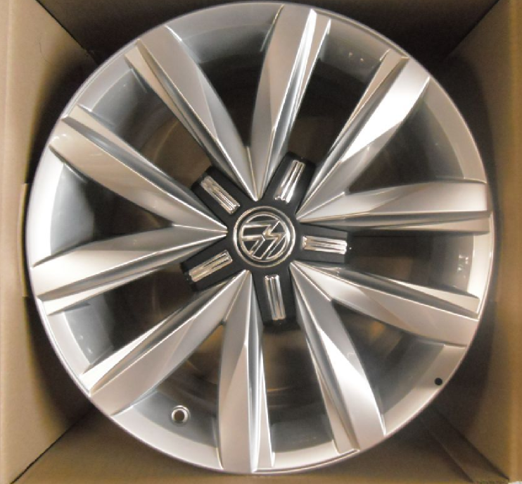 VW T5 T6 Bulli Multivan Felge Springfield silber Einzelfelge 18 Zoll 7E0601025Q -1 Stück