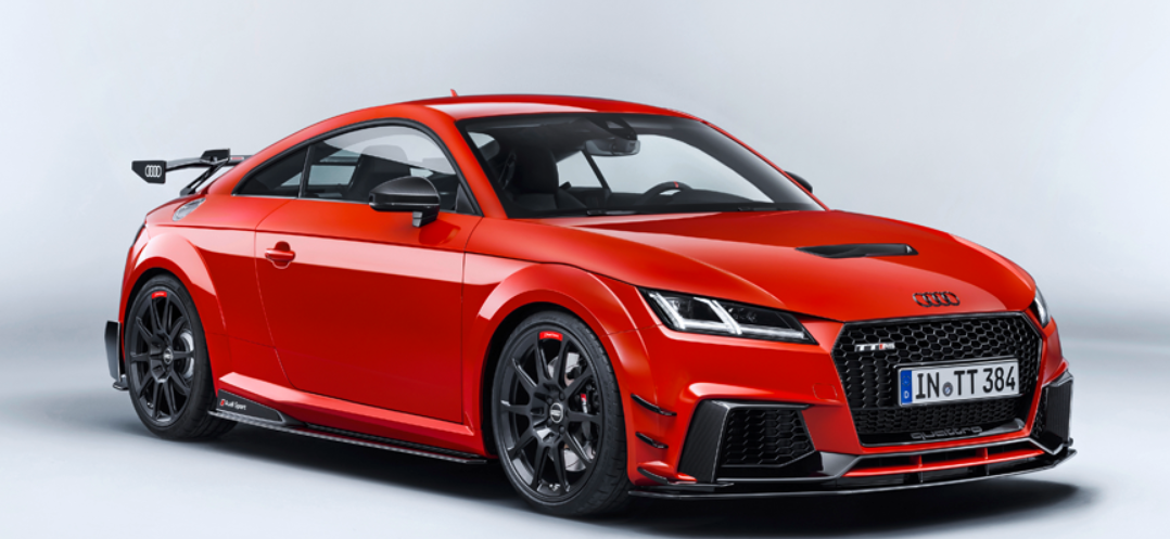 Audi Sport Performance 20-Zoll-Aluminium-Vollfräsrader im 10-Speichen-Design in Schwarz matt