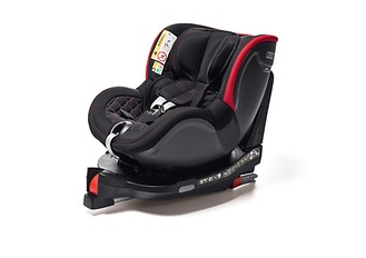 Original Audi Kindersitz Dualfix I-SIZE schwarz/rot Kindersitz I-Size Audi