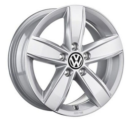 VW Tiguan Alufelge 17 Zoll Brillantsilber neu Design "Corvara" - 4 Stück NEU