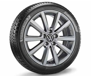 ORIGINAL VW Winterkomplettrad MERANO 7x17 VW Multivan T6 und T6.1 - 1Stück