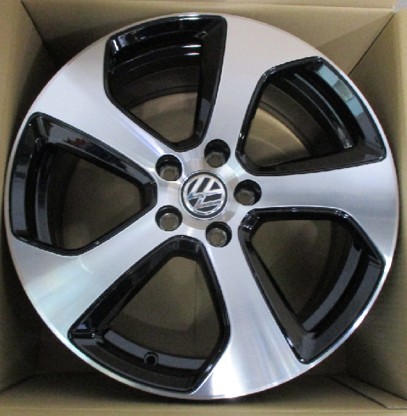 18 Zoll original VW Golf VII 7 5G GTI R-Line Austin Felgen 5G0601025AS Alufelge