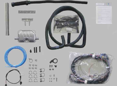 VW T-Roc Standheizung incl. Einbausatz Eberspächer Neu 1,5 TSI Hydronic HS3 B4E
