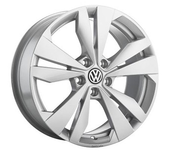 Original Volkswagen ID.3 Leichtmetallfelge Aluminium, 10A 071 498 8Z8-1 Stück