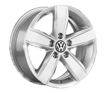 VW Caddy Alufelgen 15 Zoll - Design Corvara silber vom VW Partner (1 Stück) NEU