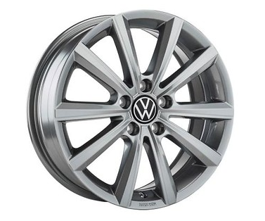 Original VW Arteon LM-Felge "Merano" 7Jx17 - Adamantium Dark metall. - 1 Stück-