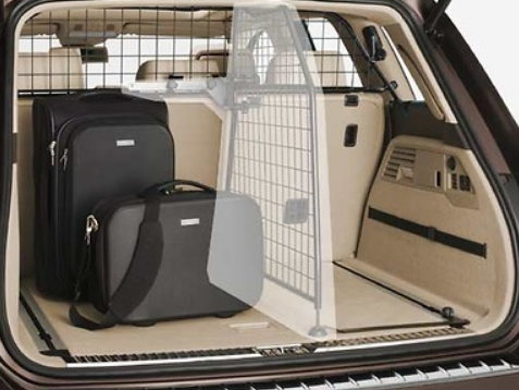 Original Volkswagen Trenngitter Gepäckraumschutz quer VW Touareg NEU