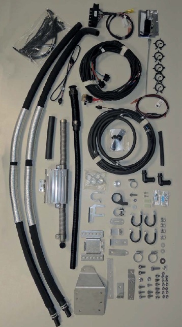 Eberspächer Einbausatz ES Isuzu D-Max 1,9DDI-Diesel 120KW NEU