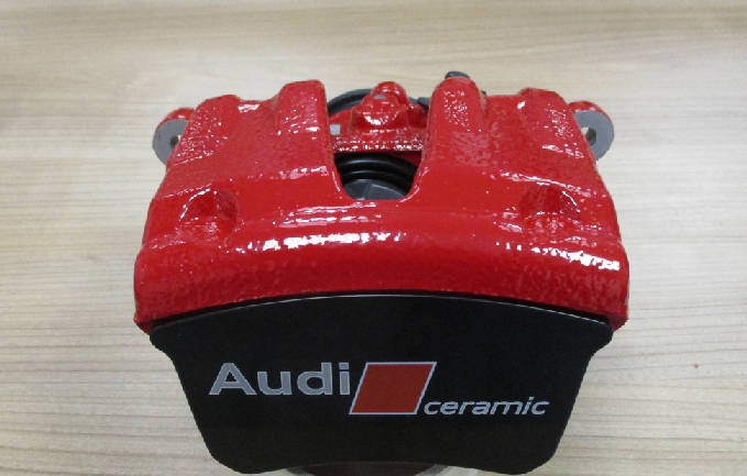 Original Audi RS6/RS7 Bremssattel hinten Rot für 370 x 30mm Bremse NEU