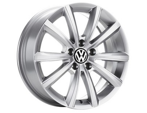 ORIGINAL VW Alufelgen Leichtmetallfelgen MERANO 6,5x16 VW T-ROC - 4 Stück