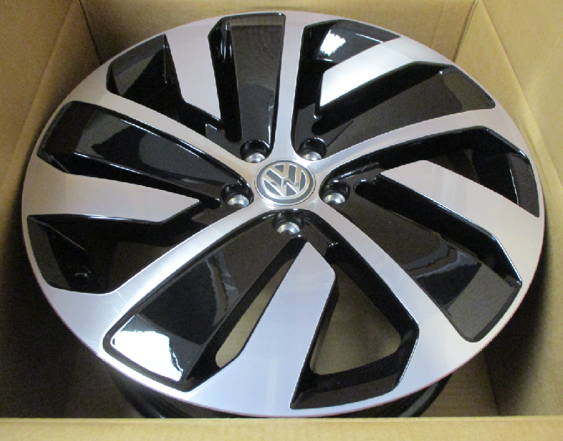 Original VW Arteon LM-Felge "Montevideo" 8Jx19 (Schwarz), 3G8601025P FZZ (1 Stück)NEU