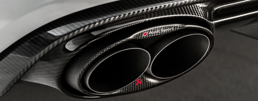 Original Audi Sport RS-Titanabgasanlage Akrapovic RS6 Avant 4G, RS7 Sportback