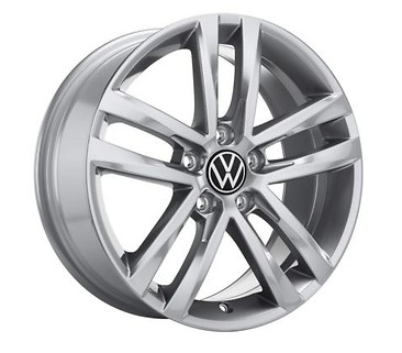 Original Volkswagen VW Touran MQB 6,5x17 Zoll Alu Felge Aluminiumfelge "Salvador"1 Stk