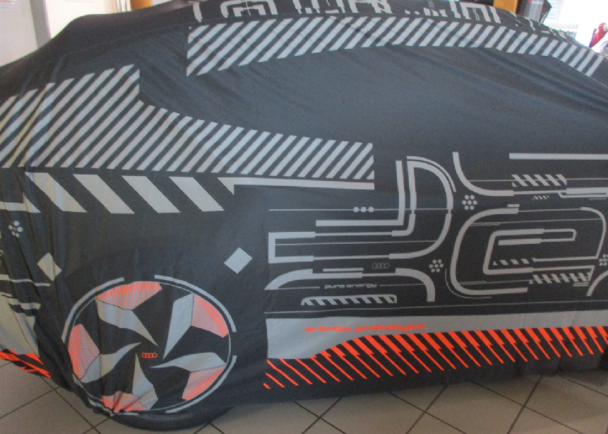 Fahrzeugabdeckung Audi RS e-tron GT/e-tron GT Camouflage-Design 4J3061205