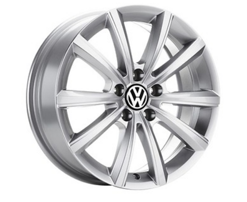 VW Touareg Alufelge 18 Zoll - Design Merano Silber - 1 Stück