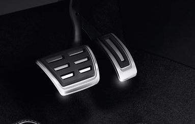Original VW Pedalkappen-Set für Golf 7/8 für Fhz. mit DSG - 2 Teilig - NEU