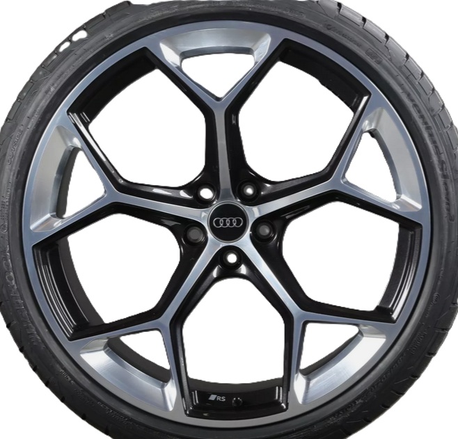 Audi 22" RS6 RS7 Felgen 4K C8 Original Performance Felgen Schwarz 4K0601025BM