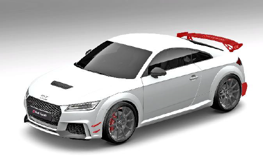 Audi Sport Performance Aerokit Carbon TTRS / schwarz glänzend (Variante 3)Aktionspreis