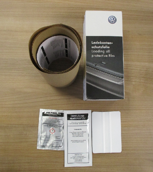 Original VW ID3 Stoßstange hinten Ladekantenschutzfolie transparent NEU